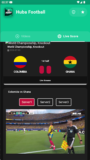Huba Football Screenshot 0