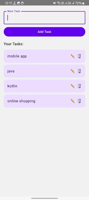 Todo App Screenshot 1
