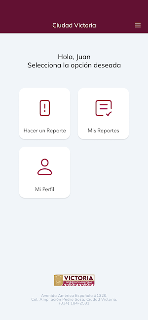 Reporte Ciudadano Victoria Screenshot 1