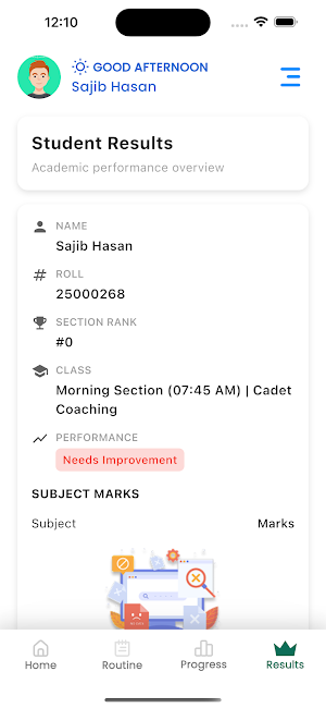 Shaheen Cadet Coaching Screenshot 3