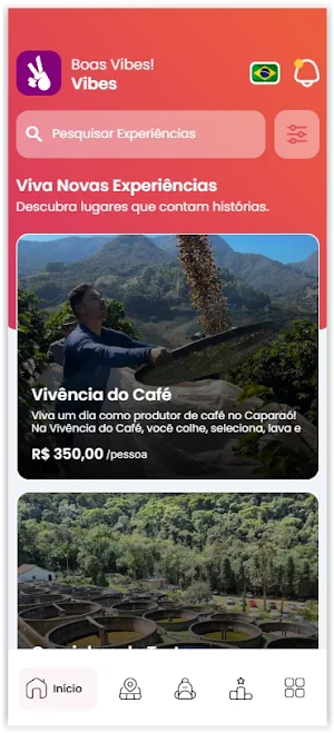 Vibes: Viva novas experiências Screenshot 2