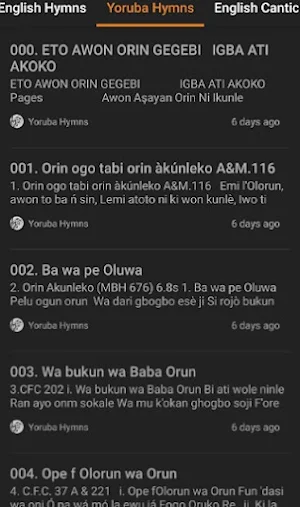 HFC eMinistry Screenshot 2