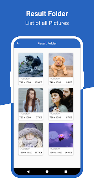 Photo Compress - Image Resize & Photo Crop Screenshot 1