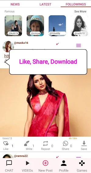 Bandhoo -Indian Social platform to connect & chat Screenshot 0