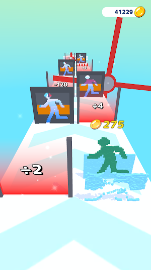 Pixel Cut Run Screenshot 1