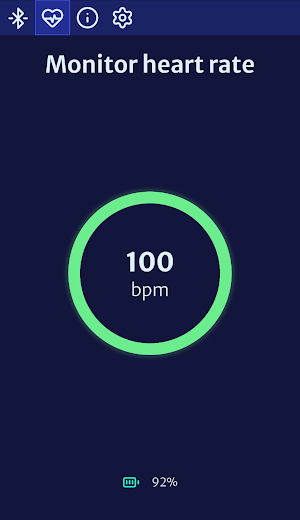 Open Pulse: BLE Heart rate Screenshot 0
