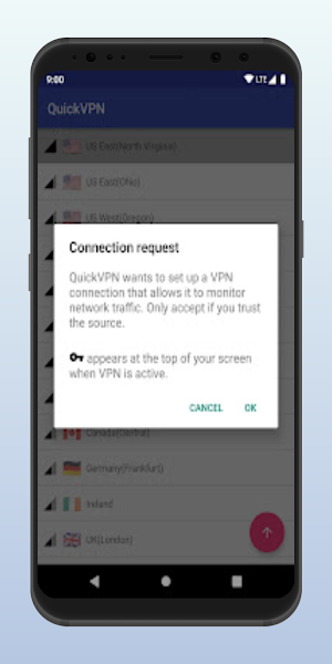 Quick vpn Screenshot 1