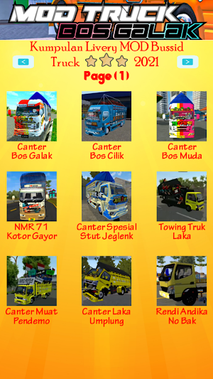 Kumpulan Mod Truck Bos Galak Screenshot 1