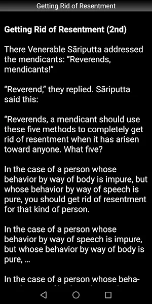 Getting Rid of Resentment Screenshot 2