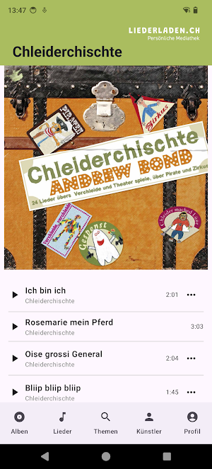 Liederladen Screenshot 1