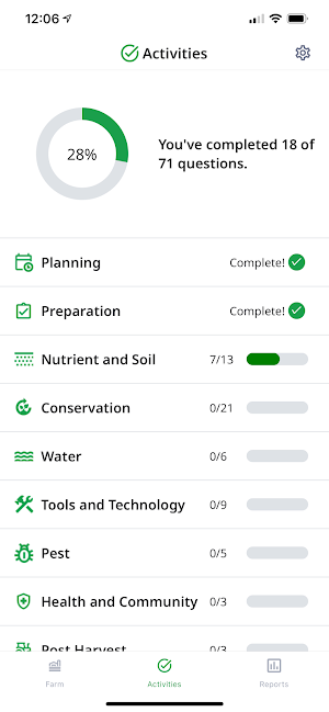 Cropwise Sustainability Screenshot 2