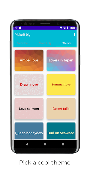 Make it big -  Big or large text on your display Screenshot 1