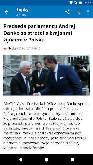 Slovakia News (Správy) Screenshot 2