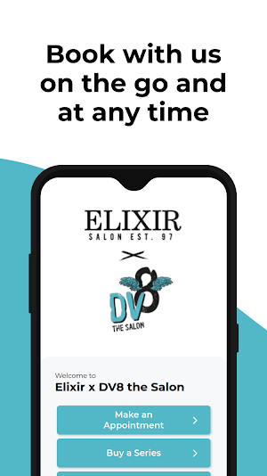 Elixir x Dv8 Salon and Spa Screenshot 0