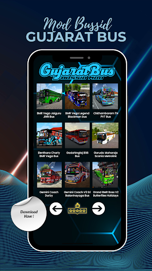 Bussid Mod Gujarat Bus Screenshot 3