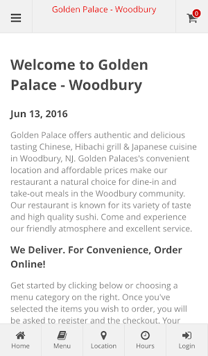 Golden Palace - Woodbury Screenshot 0