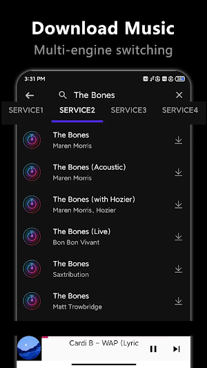 Tube Music Downloader MP3 Song Screenshot 1