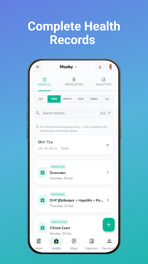 PokiPaw – Pet Health Tracker Screenshot 1