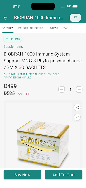Vitamins.ae H&B Marketplace Screenshot 2
