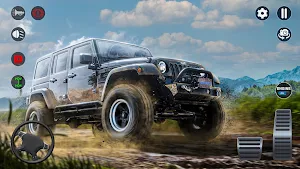 Car Driving Game-Offroad Jeep Screenshot 0