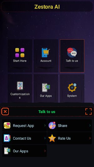 Zestora AI Chat Screenshot 2
