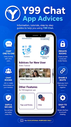 Y99 Chat App: Advice Screenshot 1