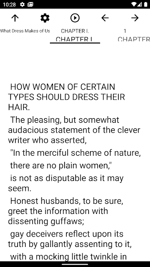 Book, What Dress Makes of Us Screenshot 1