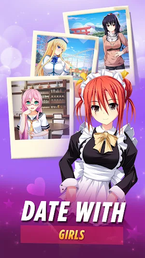 Sakura girls Pro: Anime love novel Screenshot 1