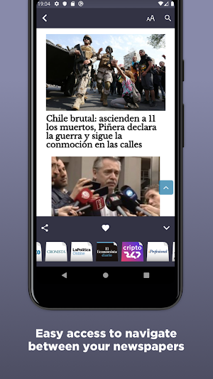 Argentine Newspapers Screenshot 2