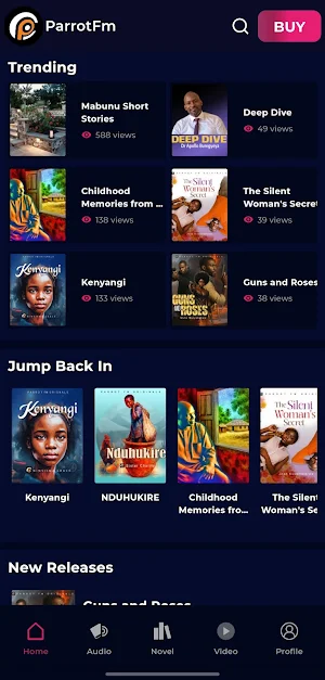 ParrotFM Screenshot 1