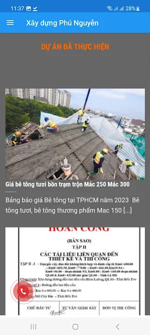 Công ty Xây Dựng Phú Nguyễn Screenshot 0