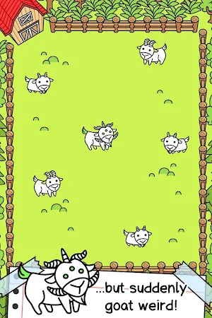 Goat Evolution - Mutant Goat Farm Clicker Game Screenshot 1