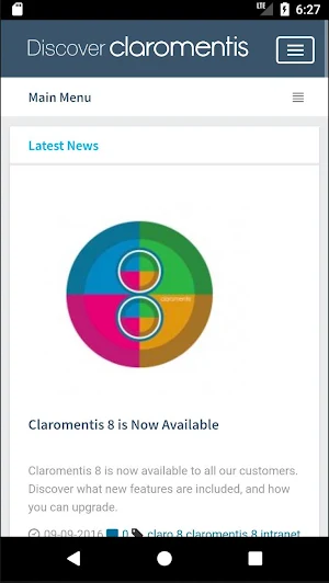 Discover Claromentis Screenshot 2