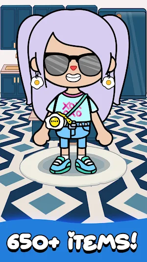 Toca World Paper Doll Screenshot 1