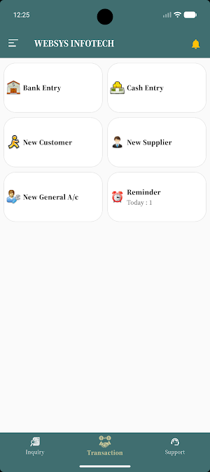 WebsysBI Screenshot 2