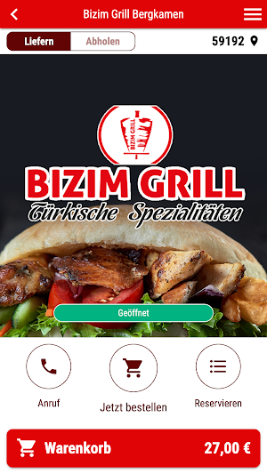Bizim Grill Bergkamen Screenshot 0
