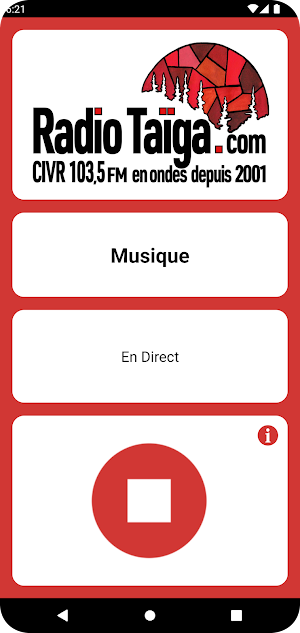 RadioTaiga Screenshot 1