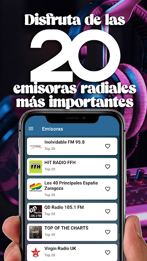 Hits 20 Radio AM-FM Screenshot 1