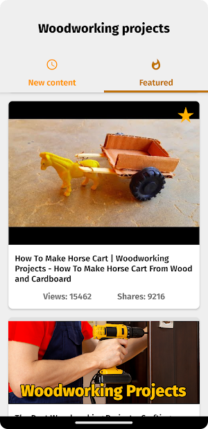 Woodworking Projects Screenshot 2