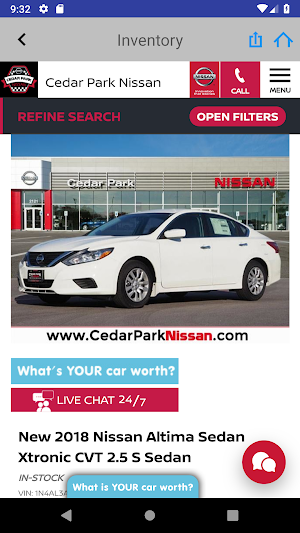Cedar Park Nissan Screenshot 3