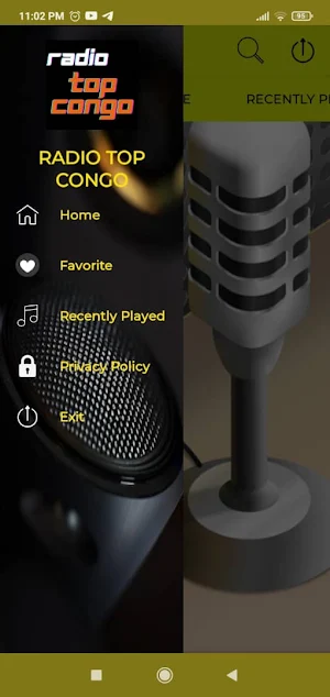 Top Congo Fm  Radio del Congo Screenshot 2