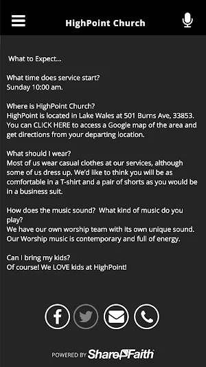 HighPoint Church Screenshot 0