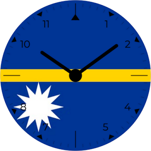 Nauru Analog Watch Face Screenshot 3