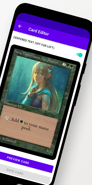 MTG Card Creator Screenshot 1