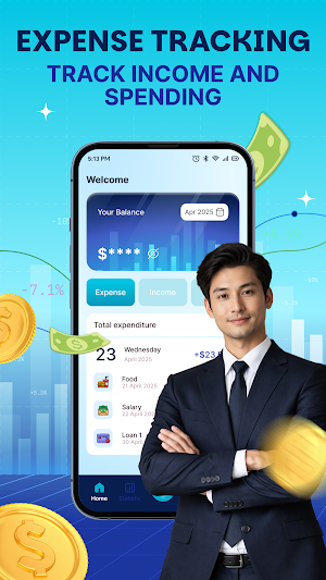 Daily Money Tracker Screenshot 0