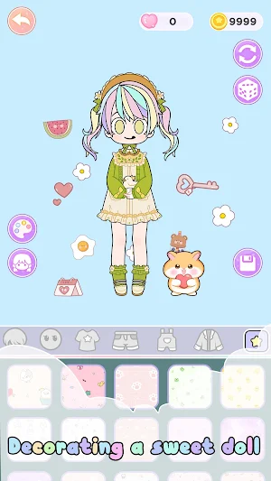 DIY Anime Doll: Dress Up Game Screenshot 0