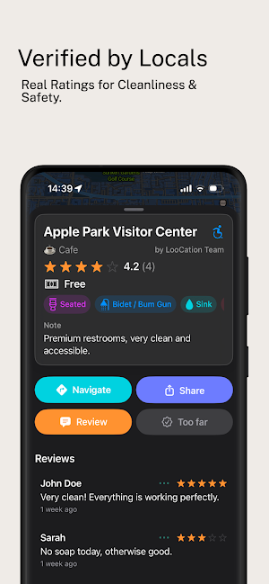 LooCation – Toilet Finder Screenshot 3