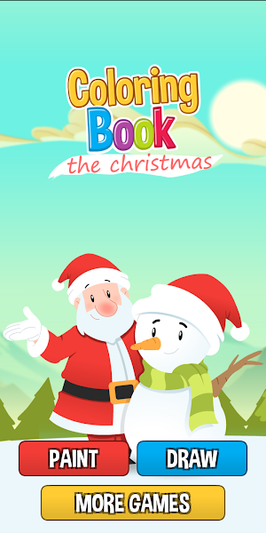 Christmas Coloring Book for Ki Screenshot 0