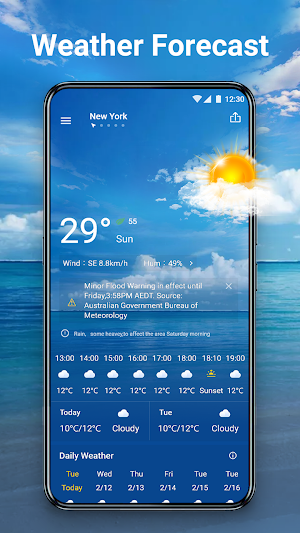 Weather Forecast - Local Weather Channel & Alerts Screenshot 3