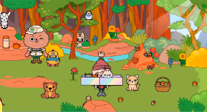 Toca Boca Lady Cats Wallpapers Screenshot 1